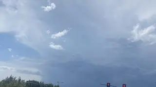 Chmury nad Tarnowskimi Górami 