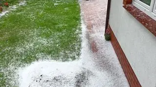 Burza z gradem w Szczecinku