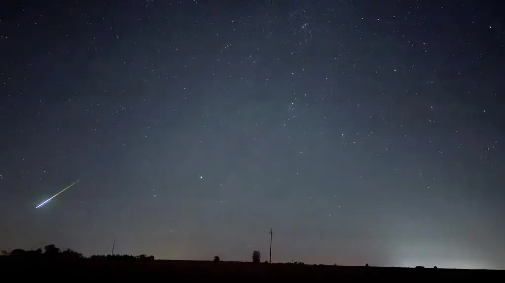Noc Perseidów nad Ciechanowem 