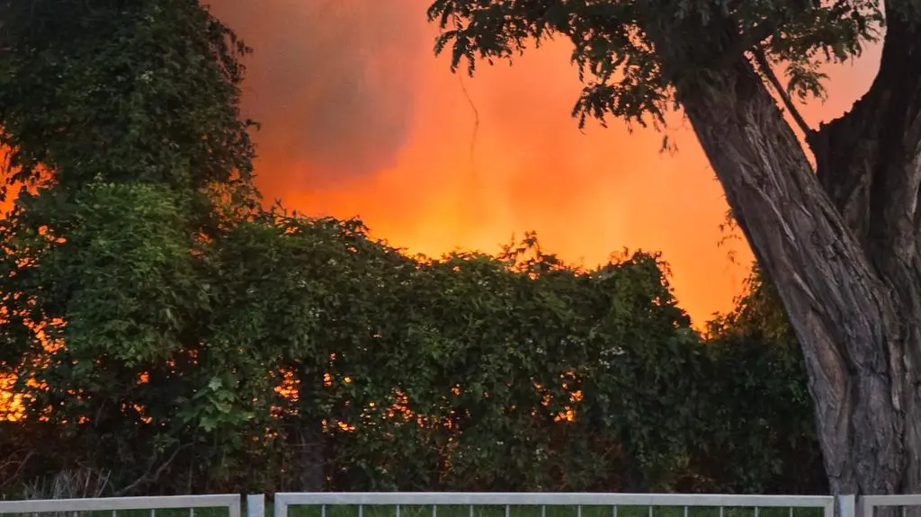 Pożar na Mokotowie