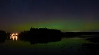 Zorza polarna - Nowogród woj. podlaskie