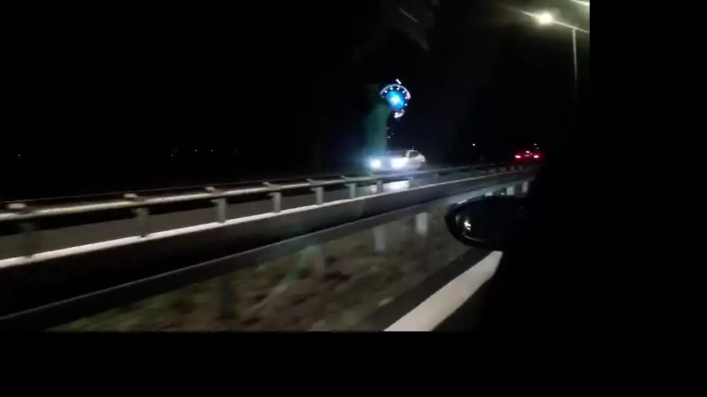 Niebezpieczna sytuacja na E67