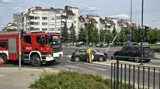 Kierowca spowodował zagrożenie dla pieszych w Wilanowie