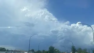 Chmury nad Tarnowskimi Górami 