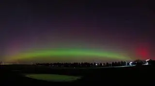 Zorza polarna widoczna gołym okiem