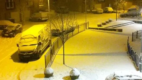 Londyn też pod śniegiem