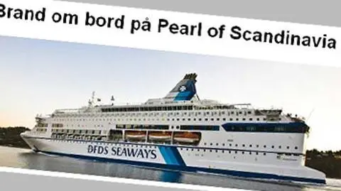 Pożar statku z Polakami na pokładzie