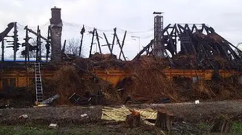 Spłonęła "Zagroda"