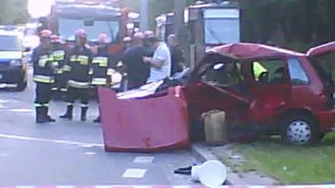 Wymusił pierwszeństwo