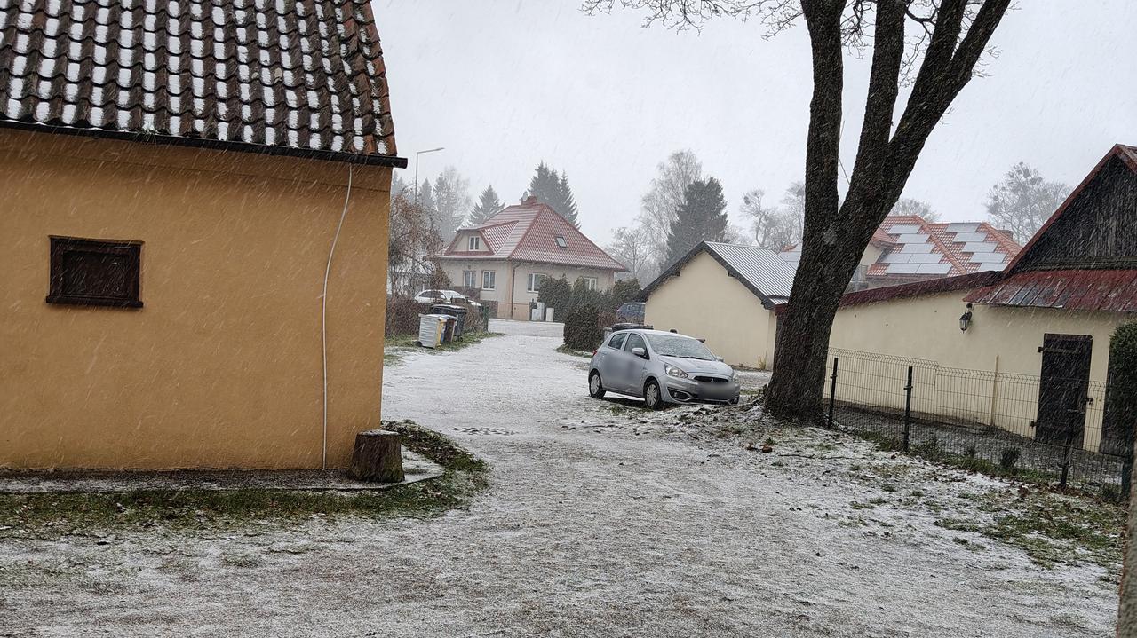Śnieg w Polsce. Są takie miejsca, gdzie zrobiło się biało