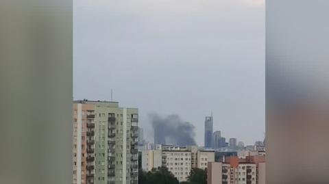 Pożar altany śmietnikowej, Warszawa