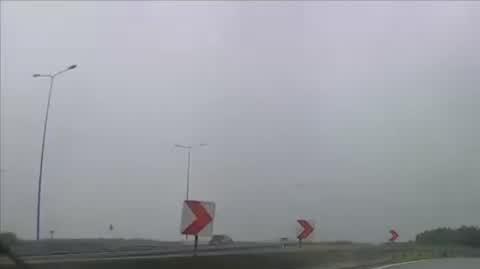 Wjechała pod prąd na S1