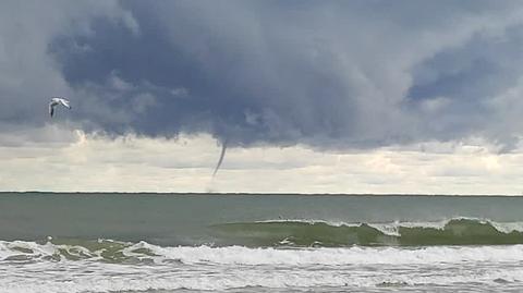Trąba wodna, Ustka