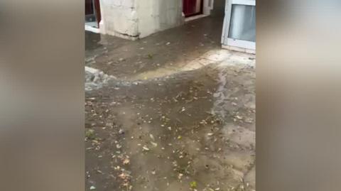 Split po ulewie, Chorwacja