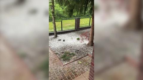 Gradobicie na Podkarpaciu