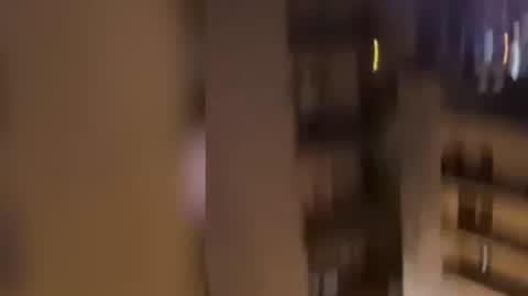 Pożar budynku przy ul