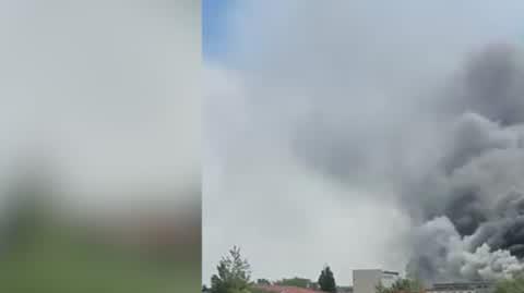 Pożar w Koszalinie