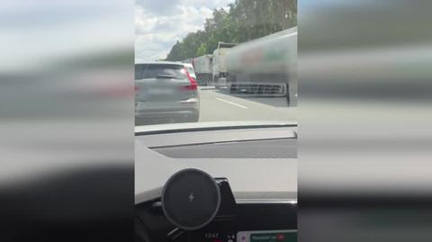 Zdarzenie drogowe na A4 (Opolskie)
