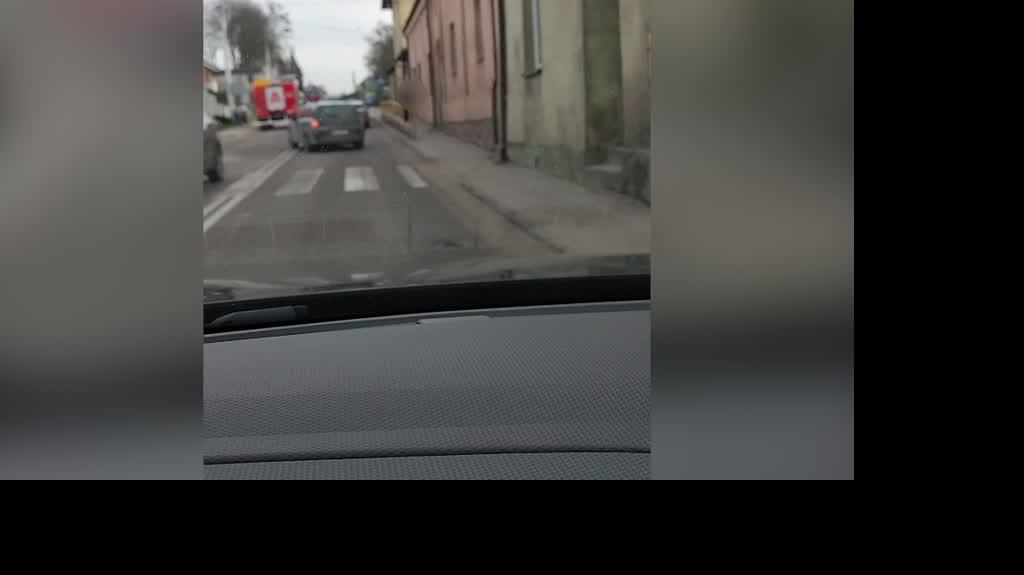 Wypadek w Lidzbarku