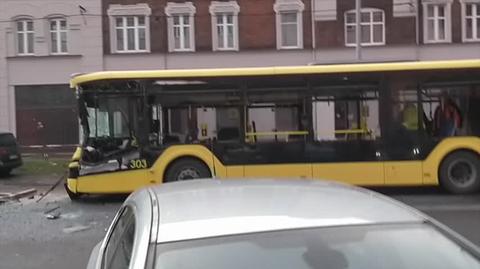 Wypadek na ulicy Chorzowskiej, Gliwice