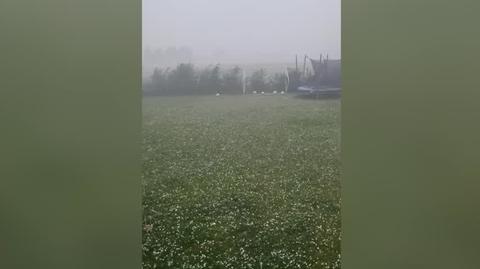 Burza z gradem w Grodzisku Wielkopolskim