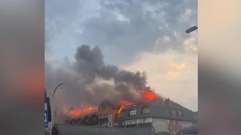 Pożar w Ząbkach