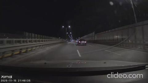 Pod prąd Trasą Siekierkowską, Warszawa