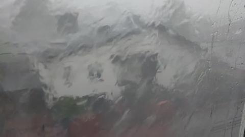 Burza nad warszawskim Ursynowem