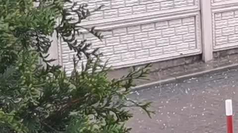 Chorzów opady gradu