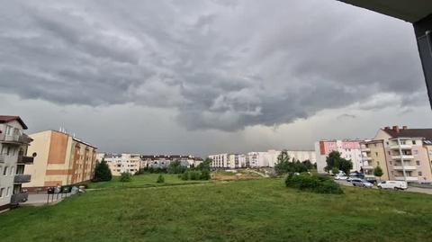 Malbork just before the storm