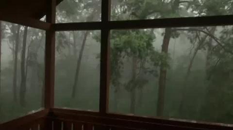 Burza w Otwocku