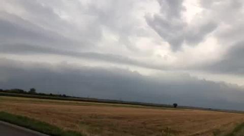 Burza nad Małopolską, okolice Radłowa