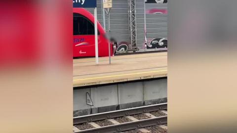 Zdarzenie na stacji Warszawa Włochy