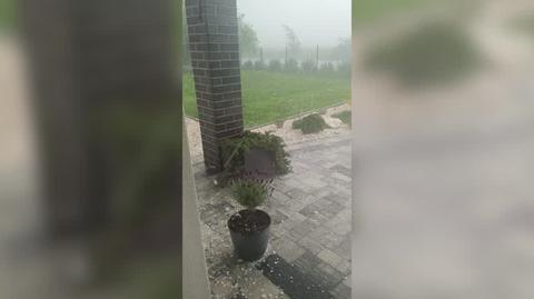 Grad w okolicach Zgorzelca, w miejscowości Trójca