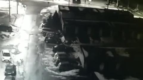 Nagranie z wybuchu gazu w Sosnowcu