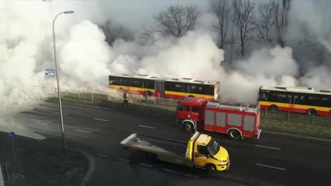 Warszawa, awaria ciepłownicza