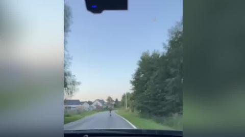 Na hulajnodze prawie 70 km/h, Modlniczka (Małopolskie)