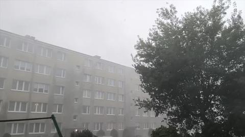 Oberwanie chmury, Piotrków Trybunalski (Łódzkie)