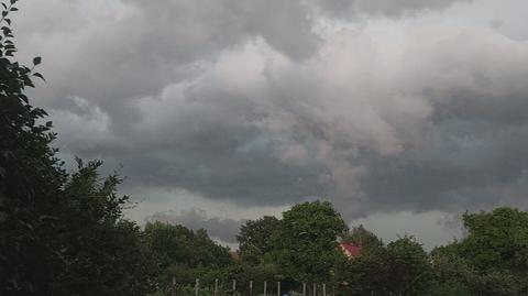 Front burzowy, Środa Śląska (Dolnośląskie)