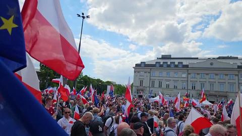 Marsz poparcia Trzaskowskiego