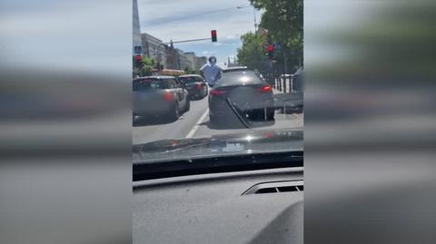 Niebezpieczne zachowanie na drodze, Warszawa