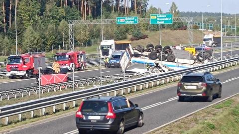 Wypadek na S7