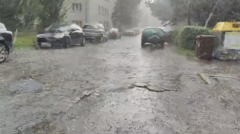 Ulewa w Siemianowicach Śląskich