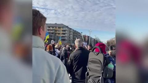 Protest w Goteborgu