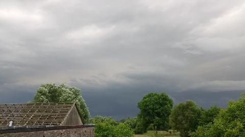 Burza nad Dąbrową Górniczą