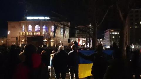 Manifestacja solidarnościowa we Freiburgu (Niemcy)