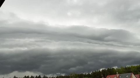 Front burzowy w Białymstoku 14.05.25