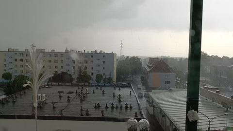 Burza nad Rogoźnem Wielkopolskim