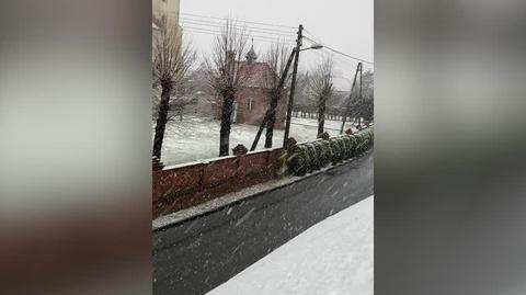 Spadł śnieg, Miejska Górka (Wielkopolskie)