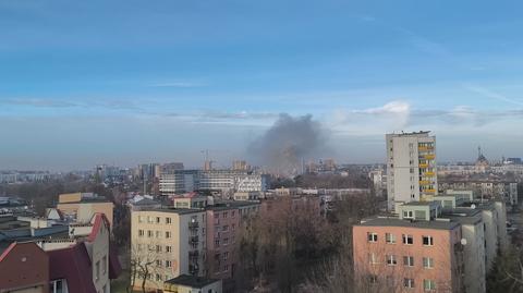 Pożar w Białymstoku 